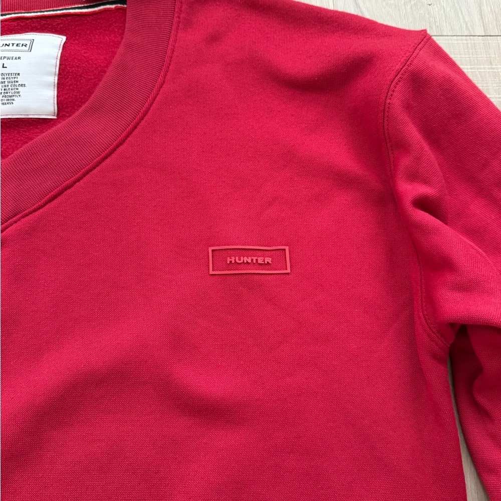Hunter Red V-Neck Sweater - Picture 4 of 6